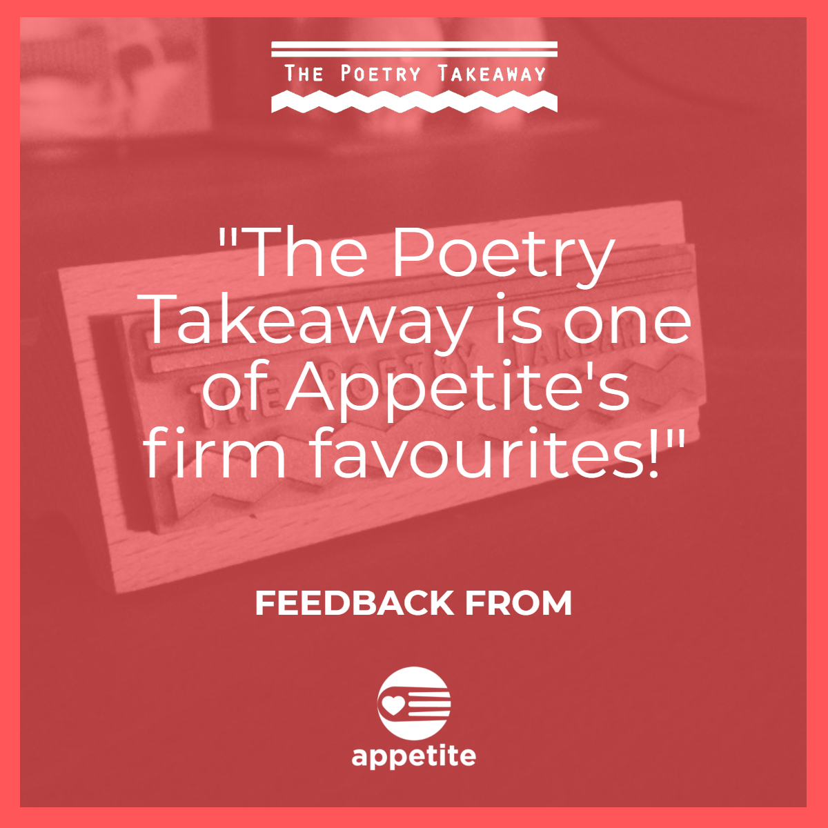 The Poetry Takeaway